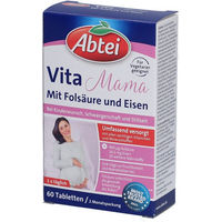 Produktbild von Abtei Vita Mama Tabletten TiO2-frei für Schwangere und Stillende 60 Stück