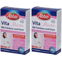 Produktbild von Abtei Vita Mama Tabletten TiO2-frei für Schwangere und Stillende 60 Stück