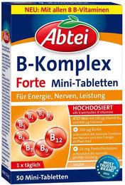 Abtei Vitamin B Komplex Forte Tabletten 50 Stück – Bild 1 von 2