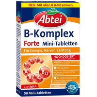 Produktbild von Abtei Vitamin B Komplex Forte Tabletten 50 Stück