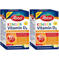 Produktbild von Abtei Vitamin D3 Lutschtabletten für Kinder