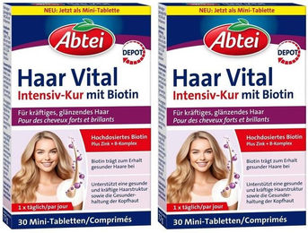 Abtei Zink Biotin Selen Kombi Tabletten vegan glutenfrei laktosefrei 60 Stück – Bild 1 von 4
