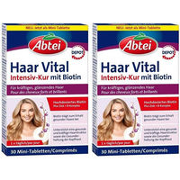 Produktbild von Abtei Zink Biotin Selen Kombi Tabletten vegan glutenfrei laktosefrei 60 Stück