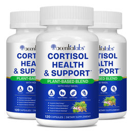 Acential Labs Cortisol Support Komplex Ashwagandha und Magnesium Kapseln vegan und glutenfrei – Bild 1 von 3
