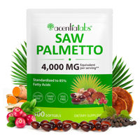 Produktbild von Acential Labs Sägepalmenextrakt Kräuter-Komplex mit Kürbiskernöl hochdosiert glutenfrei 300 Kapseln