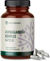Achterhof Ashwagandha Komplex Kapseln 120 Stück – Bild 1 von 1