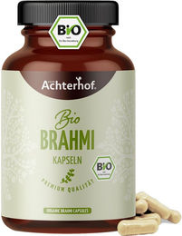 Achterhof Bio Brahmi Kapseln vegan und ohne Zusatzstoffe – Bild 1 von 1
