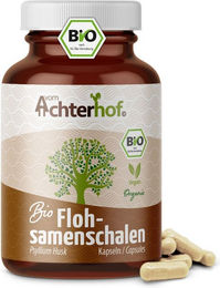Achterhof Bio Flohsamenschalen Kapseln 180 Stück – Bild 1 von 1