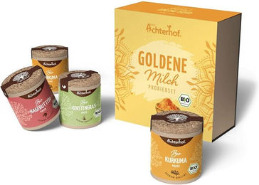 Achterhof Bio Goldene Milch Superfood-Mischung Pulver 190 g – Bild 1 von 1