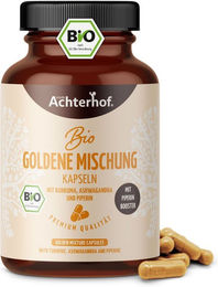Achterhof Bio Goldene Mischung Kapseln 120 Stück – Bild 1 von 1