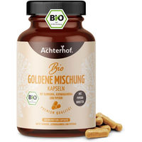 Produktbild von Achterhof Bio Goldene Mischung Kapseln 120 Stück
