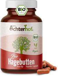 Achterhof Bio Hagebutte Kapseln 180 Stück – Bild 1 von 1