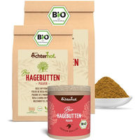 Produktbild von Achterhof Bio Hagebuttenpulver in Rohkostqualität 500g