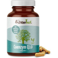 Produktbild von Achterhof Coenzym Q10 Kapseln mit Ubiquinon 100 mg 120 Stück