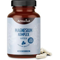 Produktbild von Achterhof Magnesium Citrat Kapseln 180 Stück