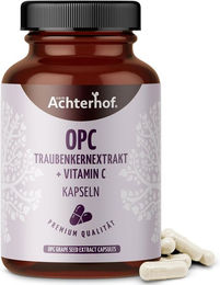 Achterhof OPC Traubenkernextrakt Kapseln 200 mg 480 Kapseln – Bild 1 von 1