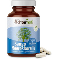 Produktbild von Achterhof Sango Meereskoralle Algenkalk Kapseln 180 Stück