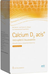 acis Calcium D3 Brausetabletten 1000 mg 880 I.E. 100 Stück – Bild 1 von 1