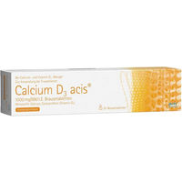 Produktbild von acis Calcium D3 Brausetabletten 1000 mg/880 I.E. 20 Stück