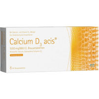 Produktbild von acis Calcium D3 Brausetabletten 1000 mg/880 I.E. 40 Stück