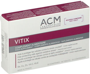 ACM Vitix Vitamin-Kombination mit Kupfer Tabletten 30 Stück – Bild 1 von 2