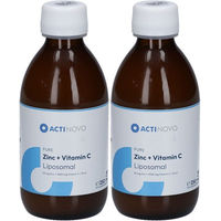 Produktbild von ACTINOVO Liposomales Zink und Vitamin C Flüssigkeit vegan