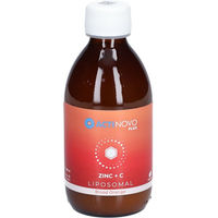 Produktbild von ACTINOVO PLUS Liposomales Zink und Vitamin C Blutorange Vegan Flüssig