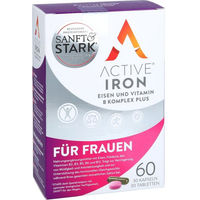 Produktbild von ActiveIron Eisen und Vitamin B Komplex Plus Kapseln für Frauen