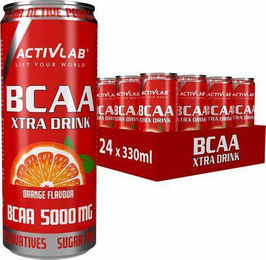 Activlab BCAA Xtra Drink Aminosäuregetränk zuckerfrei 24 x 330 ml – Bild 1 von 6