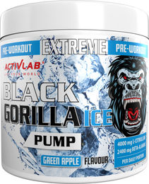 Activlab Black Gorilla ICE PUMP Pre-Workout Pulver 300g alkoholfrei – Bild 1 von 5