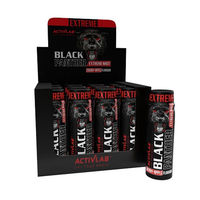 Produktbild von Activlab Black Panther Extreme Shot Energy Drink Kirsch Apfel 12x80ml