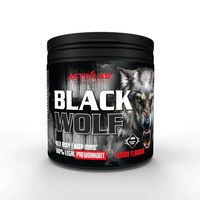 Produktbild von Activlab Black Wolf Pre-Workout Pulver Blackcurrant 300g