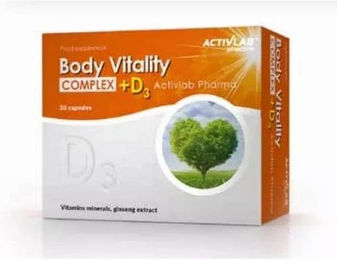 Activlab Body Vitality Complex mit Vitamin D3 Tabletten 30 Stück – Bild 1 von 1