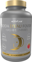 Activlab DODA D'EAU FOODS Hashi Gummies mit Vitamin D3, Selenmethionin und Kaliumjodid, 60 Gummis, Himbeere, zuckerfrei – Bild 1 von 2