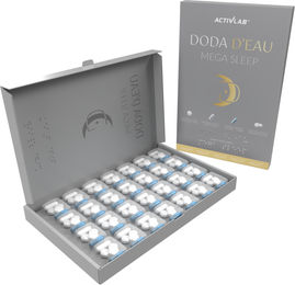 Activlab DODA D’EAU Mega Sleep Nachtsystem mit Melatonin, GABA, Magnesium, Apigenin, Theanin und Glycin Tabletten 140 Stück – Bild 1 von 2