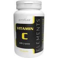 Produktbild von Activlab Elements Vitamin C mit L-Lysin und Ascorbinsäure 1000 mg Kapseln 60 Stück