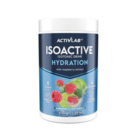 Produktbild von Activlab Isoactive Isotonisches Getränkepulver Himbeere Limette 630 g mit Elektrolyten Magnesium Kalium und Vitaminen