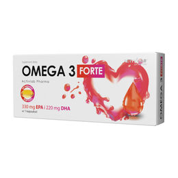 Activlab Omega 3 Forte mit Vitamin E, EPA und DHA, 60 Kapseln – Bild 1 von 1