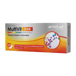 ActivLab Pharma Multivit Diab Kapseln für Erwachsene 60 Stück – Bild 1 von 1