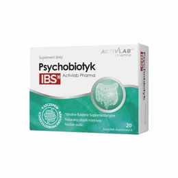 Activlab Pharma Psychobiotikum IBSA mit Natriumbutyrat 20 Kapseln für Erwachsene und Kinder – Bild 1 von 1