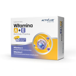 Activlab Vitamin A+E Kapseln, 60 Stück – Bild 1 von 1