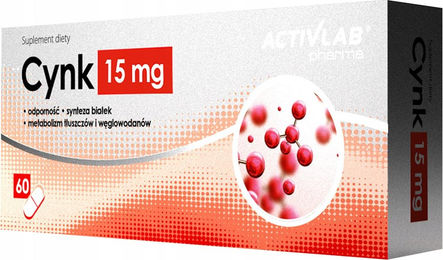 Activlab Zink Bisglycinat 15 mg Tabletten 60 Stück – Bild 1 von 3