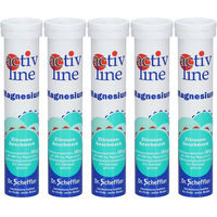 Produktbild von activline Magnesium Brausetabletten Zitronengeschmack