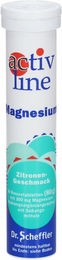 ACTIVLINE Magnesium Zitrone Brausetabletten 20 Stück – Bild 1 von 2