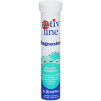 Produktbild von ACTIVLINE Magnesium Zitrone Brausetabletten 20 Stück