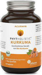 Acurmin Phytholistic Bio-Curcuma-Extrakt Kapseln vegan 60 Stück – Bild 1 von 3
