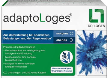 Adapto Loges Anti-Stress-Komplex Kapseln vegan 480 Stück – Bild 1 von 2