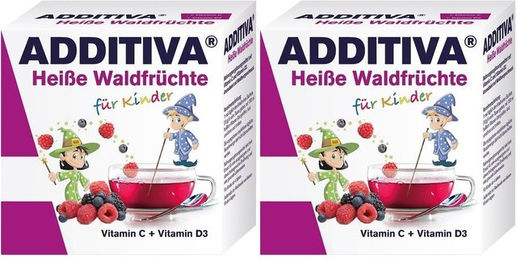 ADDITIVA Heiße Waldfrüchte Sticks mit natürlichem Acerola und Hagebutte für Kinder – Bild 1 von 1