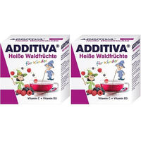 Produktbild von ADDITIVA Heiße Waldfrüchte Sticks mit natürlichem Acerola und Hagebutte für Kinder