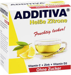 Additiva Heisse Zitrone Pulver zuckerfrei in Sachets – Bild 1 von 1